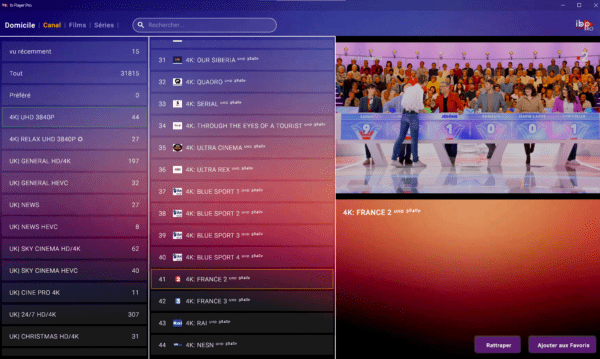 le Meilleur serveur strong 4k avec une haude définition jusqu'à 8k