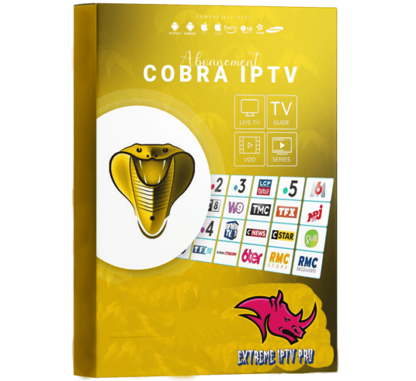 Cobra iptv meilleur serveur iptv en 2025 dans lemonde entier